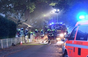 Kreisfeuerwehrverband Pinneberg: FW-PI: Hasloh: Komplizierte L&ouml;scharbeiten in Mehrfamilienhaus