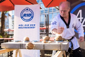 Weltrekordtag mit vier neuen Weltrekorden – das Rekord-Institut für Deutschland (RID) feiert seinen 11. Geburtstag