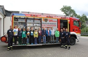 Feuerwehr Kirchhundem : FW-OE: Kinder erleben Einblick in die Feuerwehr