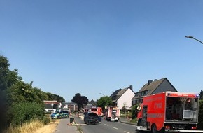 Feuerwehr Bottrop: FW-BOT: Verkehrsunfall mit drei Verletzen Personen
