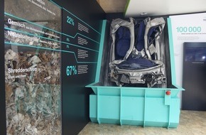 Stiftung Auto Recycling Schweiz: Autorecycling in der Umwelt Arena Spreitenbach (BILD)