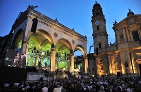 3sat: 3sat-Festspielsommer live aus München: "Klassik am Odeonsplatz 2017"