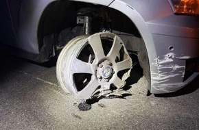Polizeiinspektion Harburg: POL-WL: Drei Verletzte nach Fahrfehler ++ Seevetal/Fleestedt - Sachbeschädigung an mehreren Fahrzeugen ++ Buchholz - Auf Felge gefahren