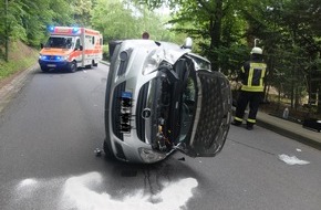 Polizei Düren: POL-DN: Kontrolle über Pkw verloren