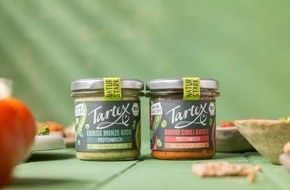 Allos Hof-Manufaktur: Presseinfo:&nbsp;&bdquo;Naturstark&ldquo; - Tartex bringt Protein-Power aufs Brot, in die Pasta und in Dips