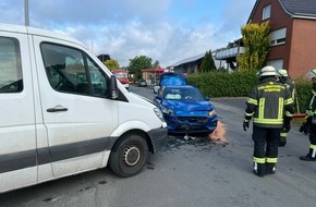 Freiwillige Feuerwehr Werne: FW-WRN: Verkehrsunfall auf der Straße Baaken in Werne