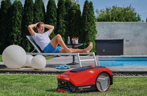 Einhell Germany AG: Taking the strain out of cutting the grass – spring makeover for Einhell’s robot lawn mowers