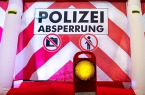 Polizeipräsidium Mittelhessen - Pressestelle Gießen: POL-GI: Keine Chance für neugierige Blicke - Polizeipräsidium Mittelhessen stellt mobile Sichtschutzwand vor