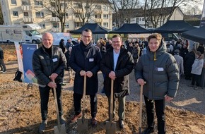 Instone Real Estate Group SE: Spatenstich f&uuml;r gef&ouml;rdertes Wohnhaus mit Kita in Hofheim am Taunus &ndash; Instone und HWB starten Bau an der Homburger Stra&szlig;e