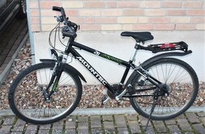 Kreispolizeibehörde Höxter: POL-HX: Herrenloses Mountainbike in Brakel gefunden