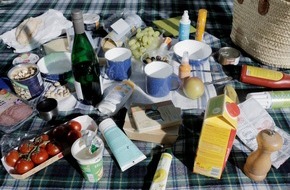 Initiative "Mülltrennung wirkt": Mülltrennung statt Littering: Picknick-Abfälle richtig entsorgen