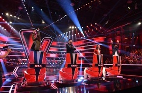 ProSieben: Noch stärker als im Vorjahr: "The Voice of Germany" startet mit herausragenden 22,0 Prozent Marktanteil