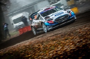 Ford-Werke GmbH: Das World Rally Car auf Ford Fiesta-Basis verabschiedet sich in Monza von der Rallye-Weltmeisterschaft