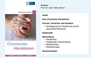 Deutsche Haut- und Allergiehilfe e.V.: Handekzemen nach dem STOP-Prinzip vorbeugen