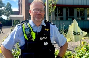 Kreispolizeibehörde Borken: POL-BOR: Wechsel im Bezirksdienst: Neuer Ansprechpartner für Bürgerinnen und Bürger in Reken