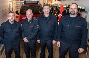 Freiwillige Feuerwehr der Stadt Goch: FF Goch: Peter Tekath bleibt Leiter der Löschgruppe Asperden