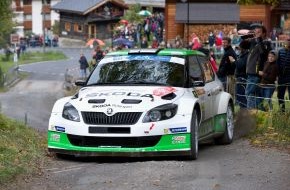Skoda Auto Deutschland GmbH: Showdown auf Korsika: SKODA Pilot Lappi steht vor ERC-Titelgewinn (FOTO)