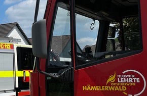 Freiwillige Feuerwehr Lehrte: FW Lehrte: Feuerwehr Hämelerwald rettet Person nach Sturzmeldung durch eine Apple Watch