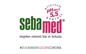 Sebapharma GmbH & Co. KG: #ZusammenGegenCorona: sebamed ruft zum Impfen auf