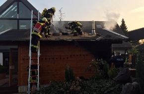 Feuerwehr Haan: FW-HAAN: Feuer in Saunabetrieb