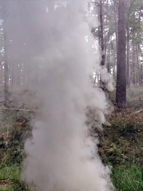FW Lüchow-Dannenberg: +++ Waldbrandübung in Lüchow-Dannenberg +++ Feldbrand bei Clenze breitet sich aus +++ Insgesamt 8ha Waldgebiet betroffen +++ Feuerwehr hat Probleme mit engen und zugewachsenen Wegen +++
