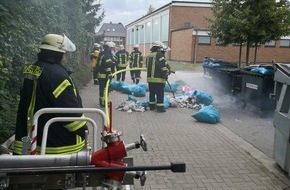 Freiwillige Feuerwehr Werne: FW-WRN: FEUER_1 - Containerbrand