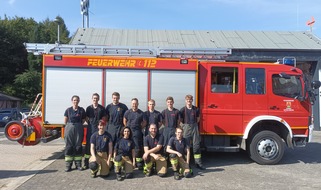 Feuerwehr Gevelsberg: FW-EN: Erfolgreicher Abschluss nach mehreren Wochen Grundausbildung
