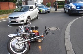 Polizei Mettmann: POL-ME: 66-jähriger Motorradfahrer schwer verletzt - Hilden - 2008102