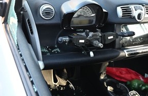Polizei Rhein-Erft-Kreis: POL-REK: 250320-2: Autoscheibe eingeschlagen und Lenkrad entwendet