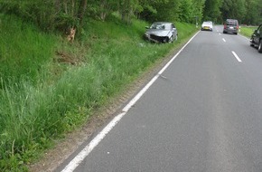 Polizeidirektion Wittlich: POL-PDWIL: Verkehrsunfall mit leicht verletzter Person