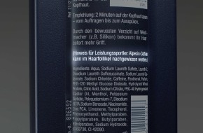 Dr. Wolff-Forschung: Erstmals Hersteller-Warnhinweis für die Schweiz: Haarshampoo unter Dopingverdacht?