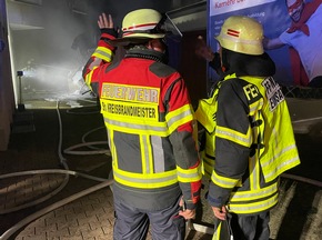 KFV Bodenseekreis: Brand im Döner-Imbiß - Feuerwehr verhindert Übergreifen auf Wohnhaus