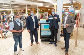 HARTING Stiftung & Co. KG: HARTING Technologiegruppe liefert ersten Hygiene-Automaten aus / Gesichtsmasken und Infektionsschutz per Knopfdruck mit HARTING Prevent