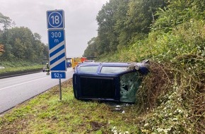 Feuerwehr Mülheim an der Ruhr: FW-MH: Schwerer Verkehrsunfall auf der A 40