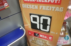 Eurojackpot: Murmeltiertag brachte keine Entscheidung

Doppeljackpot von 117 Millionen Euro