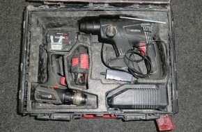 Kreispolizeibehörde Heinsberg: POL-HS: Polizei sucht Eigentümer von aufgefundenen Werkzeugen
