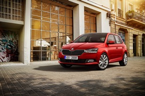 Überarbeiteter SKODA FABIA debütiert auf dem Genfer Autosalon 2018