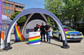 Polizeidirektion Bad Segeberg: POL-SE: Zentrale Ansprechstelle LSBTIQ* der Landespolizei Schleswig-Holstein informiert auf der "NorderPride"