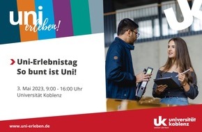 Universität Koblenz: So bunt ist Uni - Am 3. Mai 2023 öffnet die Uni Koblenz ihre Tore