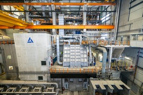 Pressemitteilung - Mehr europ&auml;ische Rohstoffsicherheit: Aurubis weiht weltweit einmalige Anlage f&uuml;r Recycling von strategischen Metallen ein