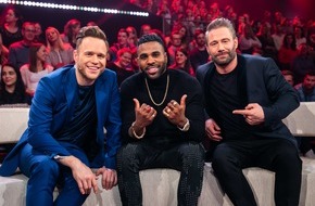 ProSieben: Rührt eine Band Weltstar Jason Derulo mit einem seiner Hits zu Tränen? Die neue ProSieben-Musikshow "My Hit. Your Song." startet am Donnerstag, 17. Januar, mit Olly Murs und Sasha