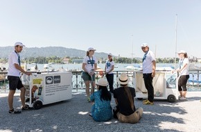 IG saubere Umwelt IGSU: Medienmitteilung: "Du charme plutôt qu'un rappel à l'ordre: comment combattre le littering à Lausanne"