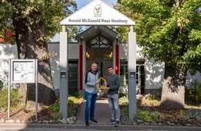 McDonald's Kinderhilfe Stiftung: Familienbesuch: Schirmherr Miroslav Klose im Ronald McDonald Haus Homburg