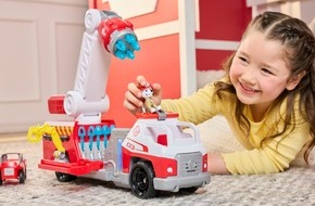 Spin Master: Pressemeldung Spin Master | Feueralarm bei der PAW Patrol