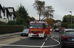 Feuerwehr Erkrath: FW-Erkrath: Wohnungsbrand in Erkrath-Unterfeldhaus forderte zwei Verletzte