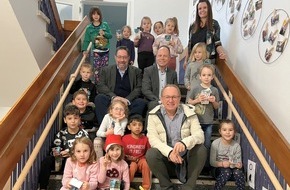 DURAVIT AG: Duravit-Vorstände besuchen Hornberger Kindertagesstätten