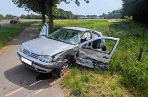 Freiwillige Feuerwehr Bedburg-Hau: FW-KLE: Verkehrsunfall mit vier Verletzten auf der Gocher Landstra&szlig;e