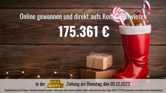 Sächsische Lotto-GmbH: Nikolaus bringt 175.361 Euro direkt aufs Konto +++ Sonderauslosung: Mit drei Richtigen zur Million