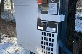 Landespolizeiinspektion Nordhausen: LPI-NDH: Zeugen nach Automatensprengung gesucht