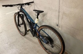 Polizeipräsidium Südhessen: POL-DA: Darmstadt: Kriminalpolizei sucht Eigentümer eines sichergestellten Mountainbikes